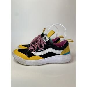 VANS UltraRange Exo Se Black Multi Color White Yellow Women’s Size 6 VN0A4UWM27B